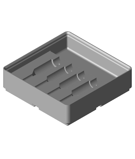 Gridfinity Countersink Set Holder 3d model