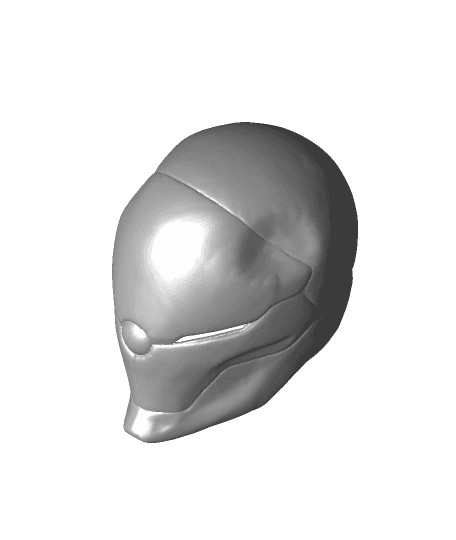 Grey Fox Cyborg Ninja Helmet V1 3d model
