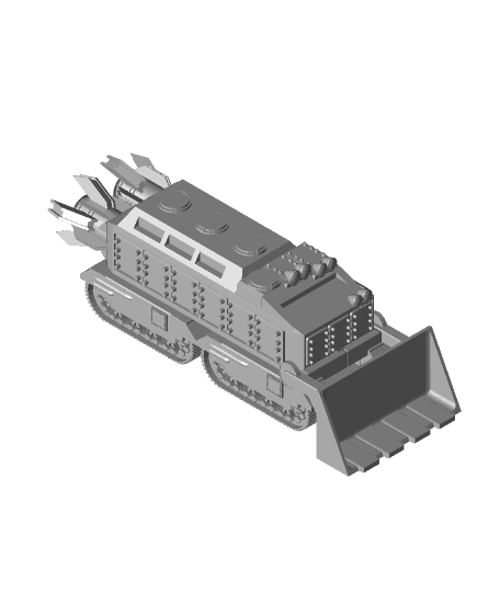FHW: Tunnel Rats Battlemover Concept 3d model