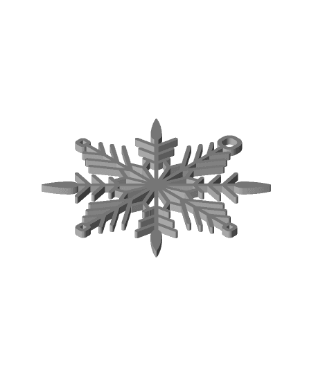 Snowflake v20 3d model