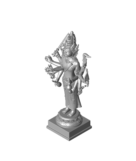 Balinese Shiva as Veerabhadra ***Patreon Goal Unlocked !*** by makinggodsofindia full viewable 3d model