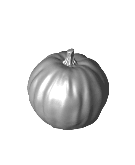 Pumpkin A (2 sizes) 3d model