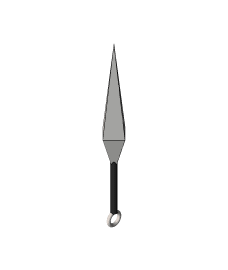 kunai knife.SLDPRT 3d model
