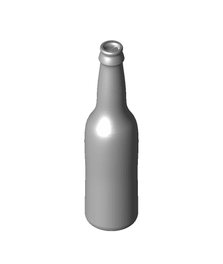  Beer Bottle Tree Ornament, Christmas Decor by Slimprint  3d model