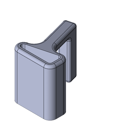 Laptop Stand Right Side Support 3d model