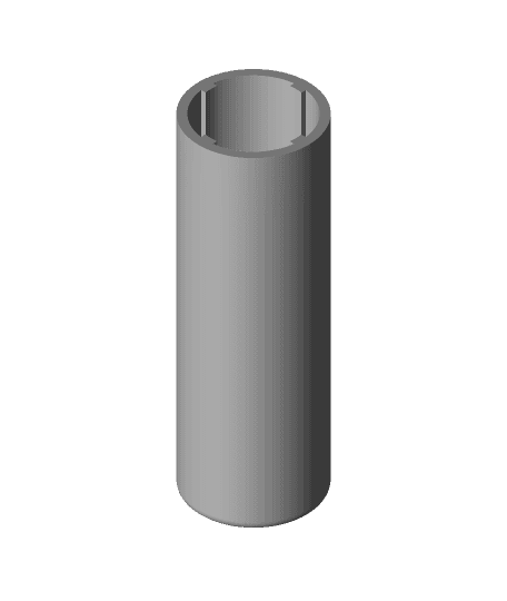 AAA to AA Battery Adapter 3d model