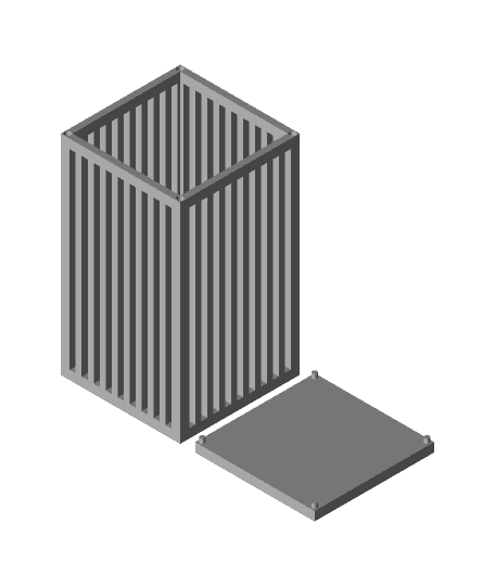 Mini Jail Cell 3d model