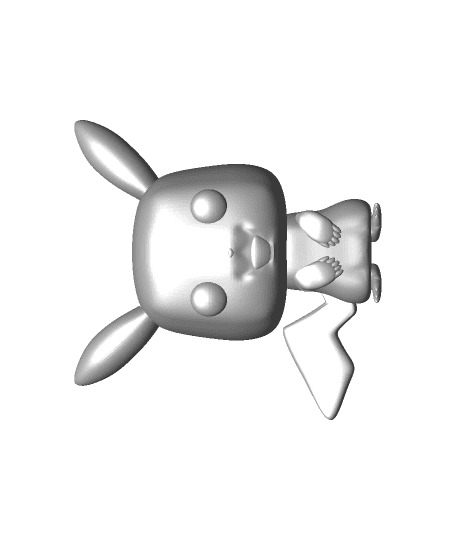 Pikachu pop 3d model