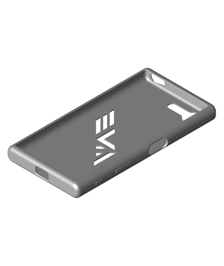 Sony Xperia X compact cover 3d model