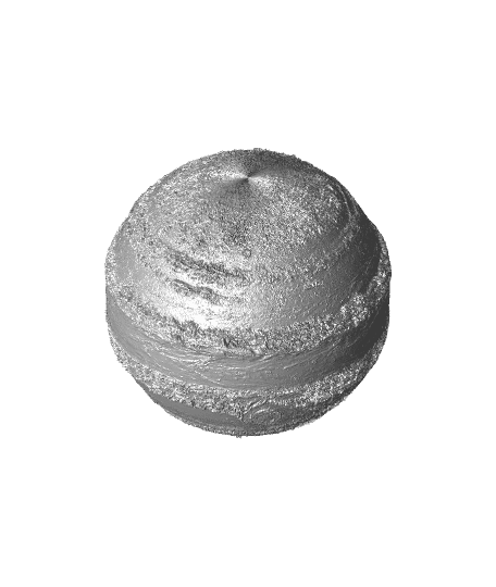 Jupiter Lithophane 100mm/10cm Diameter 3d model
