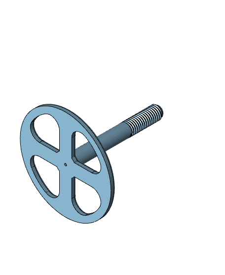 Wick press and centering tool 3d model