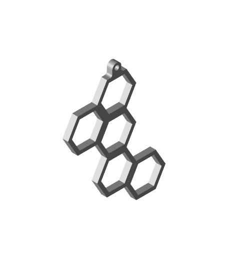 Hexagon earing 1.stl 3d model