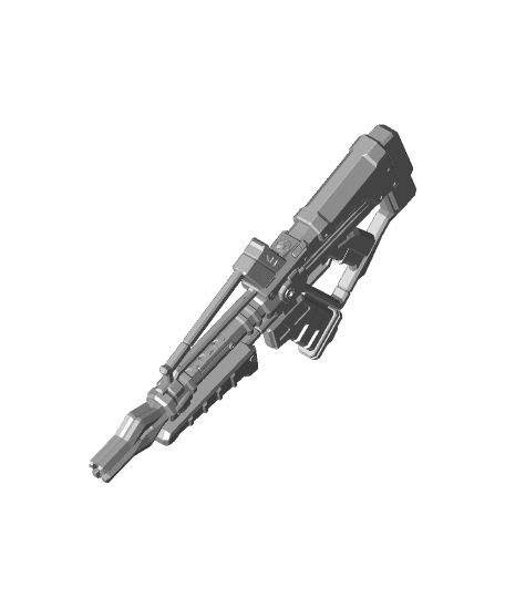 Plasma Carbine  by Lt. Lasagna full viewable 3d model