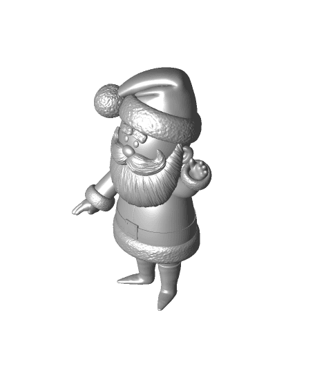 Santa (Island of Misfit Toys) 3d model