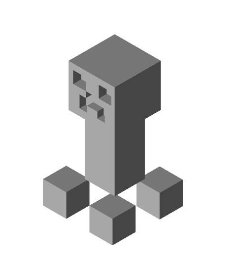 creeper.stl by caleb.smith3007 full viewable 3d model
