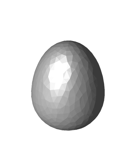 Hidden Message Easter Egg by Arkay_Prints full viewable 3d model