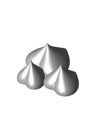 Heart Pixie Pots by 3dprintbunny full viewable 3d model