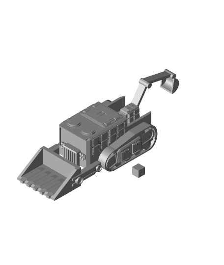 FHW: Slavic Christmas Tank v1 ez print (grim dark) 3d model