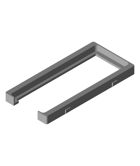 Insert for Philips Hue Dimmer Switch with LK Soft Design frame (No magnets) 3d model