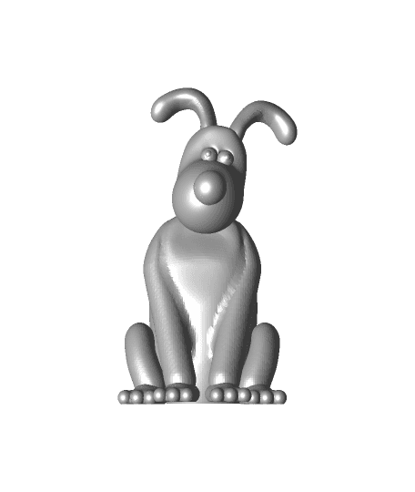 Gromit 3d model