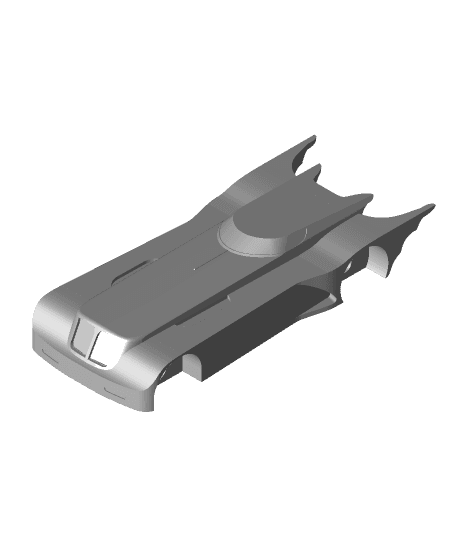 Mini Animated Series Batmobile - Main 3d model