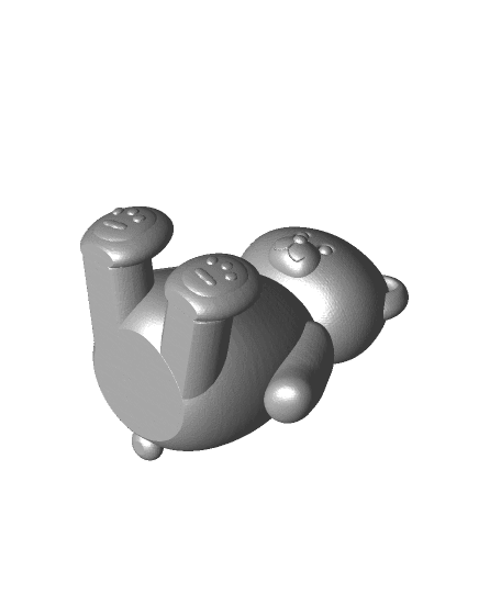 Bear for valentine's by Oddity3d full viewable 3d model