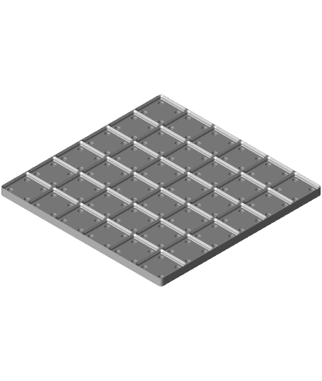 Weighted Baseplate 6x6.stl 3d model