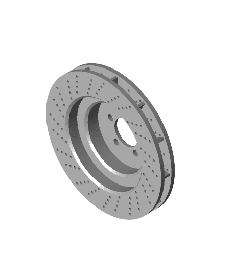 Brembo brake disk and caliper - CHECK NEW DESIGN IN DESCRIPTION 3d model