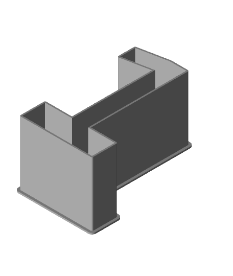 DIGIT ONE, nestable box (v1) 3d model