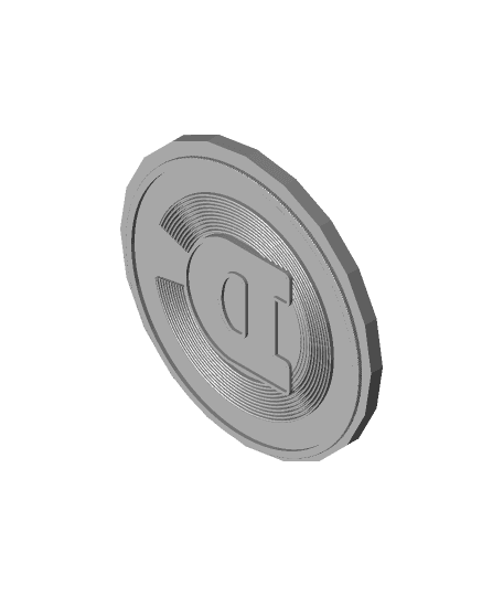 Dogo Coin.stl by 35964 full viewable 3d model