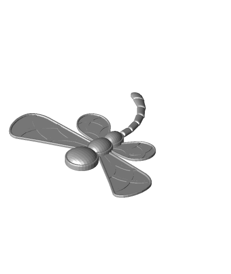 dragonflyjewelryfixed.stl by canikostar99 full viewable 3d model