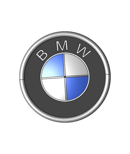 BMW Logo by 3dcaddesignwork full viewable 3d model