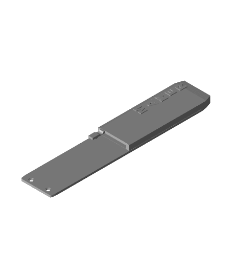 FHW: Scabbard for DiResta Skeleton knife (Maker) 3d model