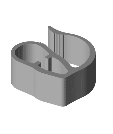 Resqme Car Escape Tool - Sun Visor Clip 3d model