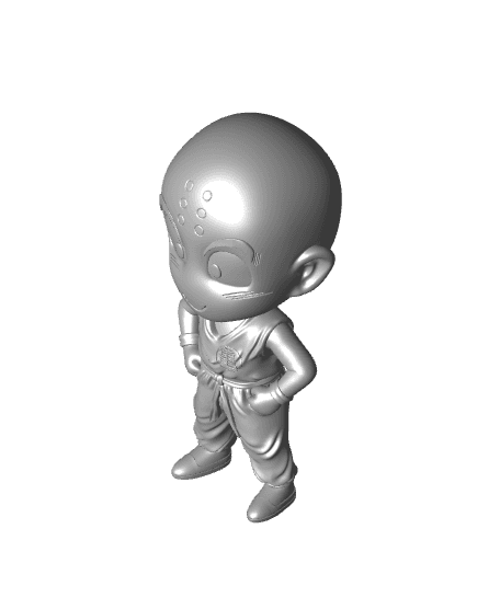 Krillin Dragonball -Little Big Head Series 3d model