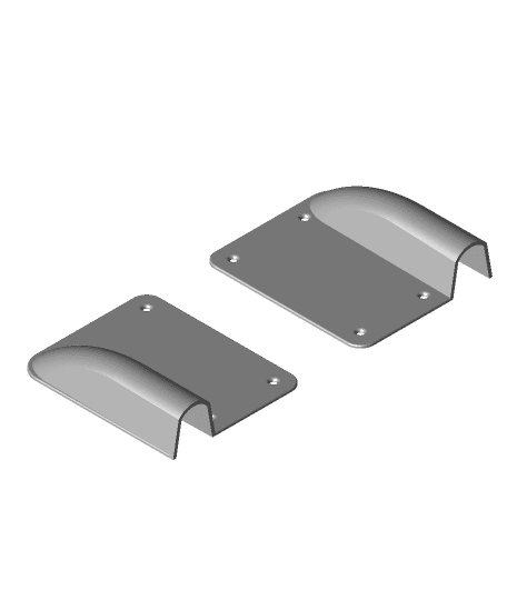 Servo protector and holding by PiR full viewable 3d model
