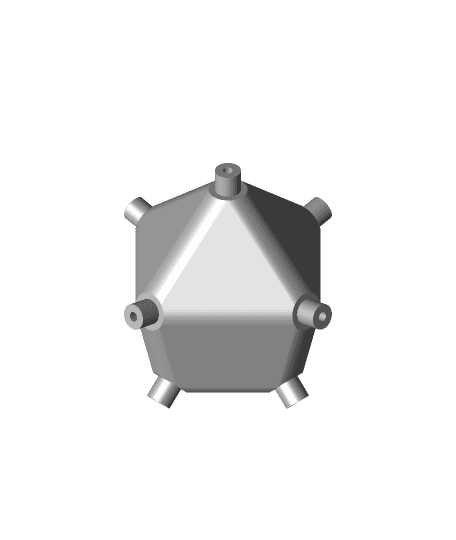 Customized Gear Sphere 3d model