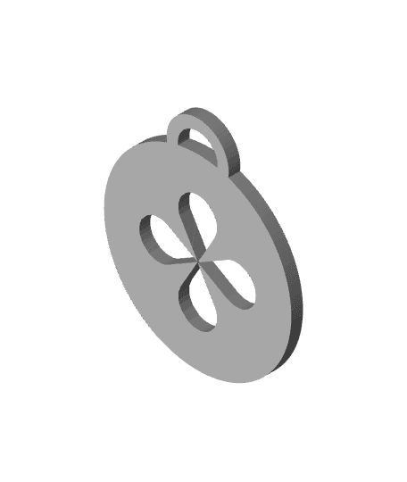 Syntropy Keys  Holder Circle 3d model