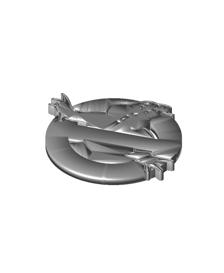 Ghostbusters Logo - All color Bambu 3mf 3d model