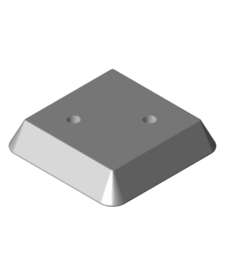 BeagleCam Stativ-Grundplatte 3d model