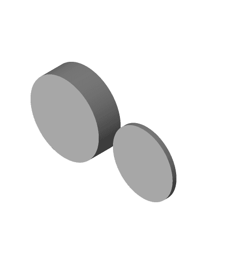 Fidget Spinner Bearings To Pennies 3d model