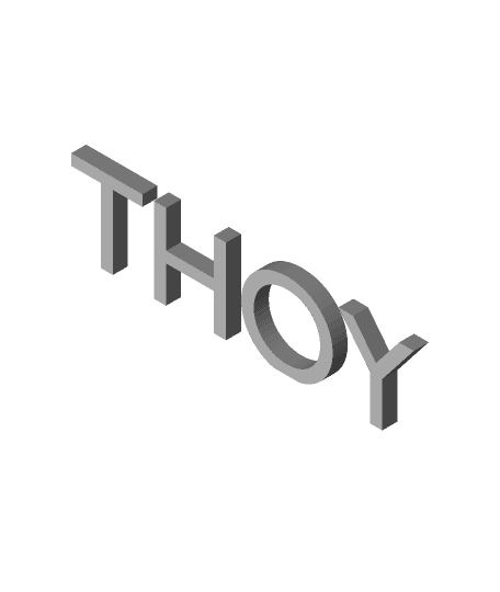 THOY Theory STLs | Challenge #1 3d model