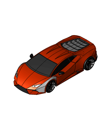 Lamborghini Huracàn 3d model