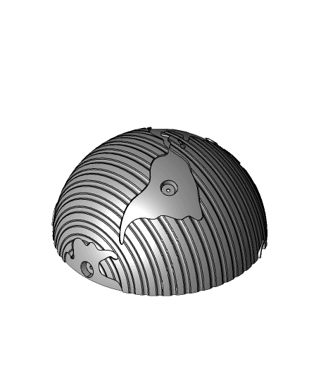 mc_emblem-globe_sol.stp by ThreeDZign full viewable 3d model