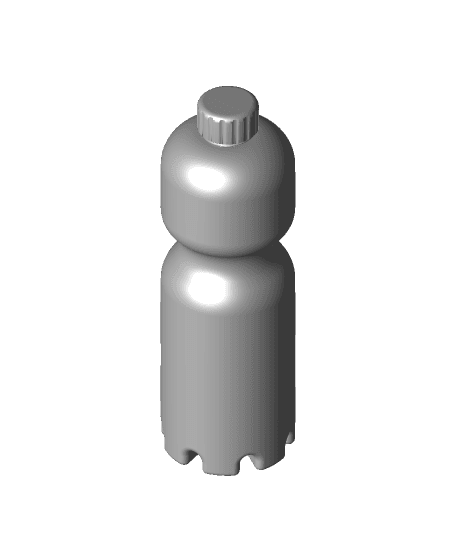 plastic bottle v5.3mf 3d model