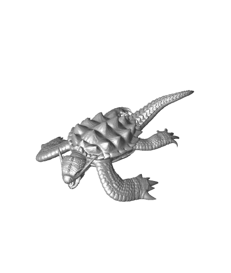 Dragon Turtle by mz4250 full viewable 3d model
