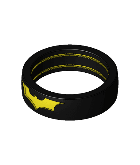Batman Ring 2 by juankmed full viewable 3d model