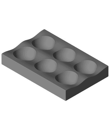 Egg Tray 3x3 3d model