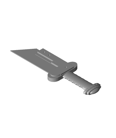 FHW: DiResta Razor Sword (final?) by The Free Heathen Workshop full viewable 3d model