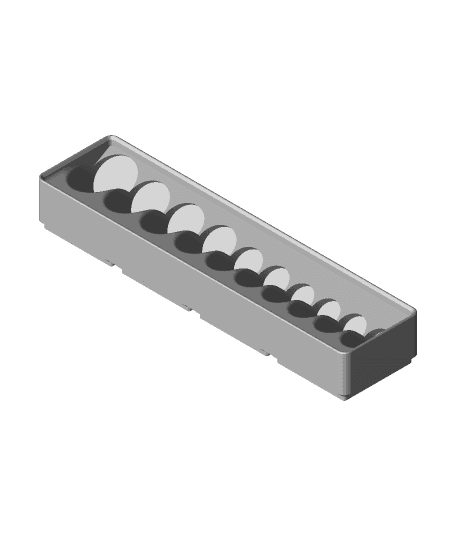 Gridfinity Ratchet + Socket Holders 3d model